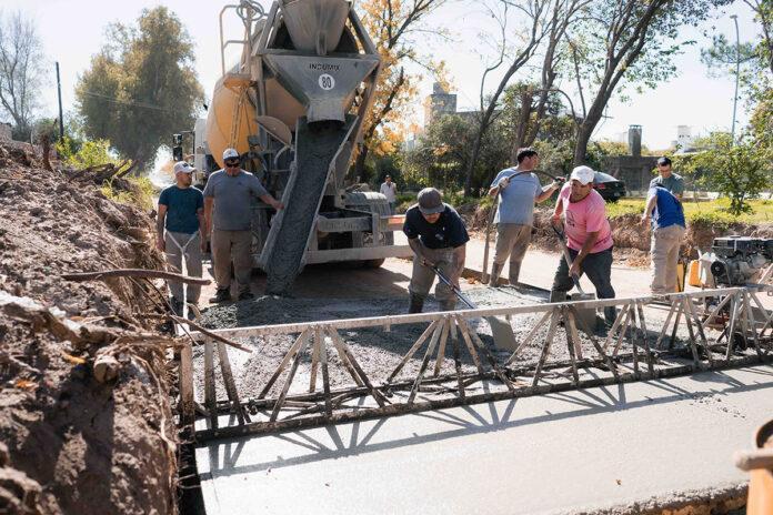 Avance Pavimentación Sur