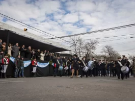 El desfile se traslada