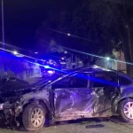 Auto caido