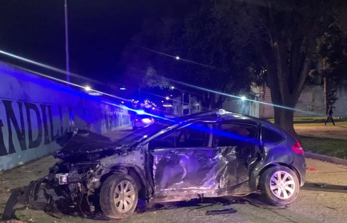Auto caido