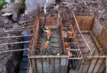 Avanza la construcción de la nueva planta potabilizadora