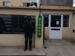 Cayó un kiosco narco en Pasaje Drago
