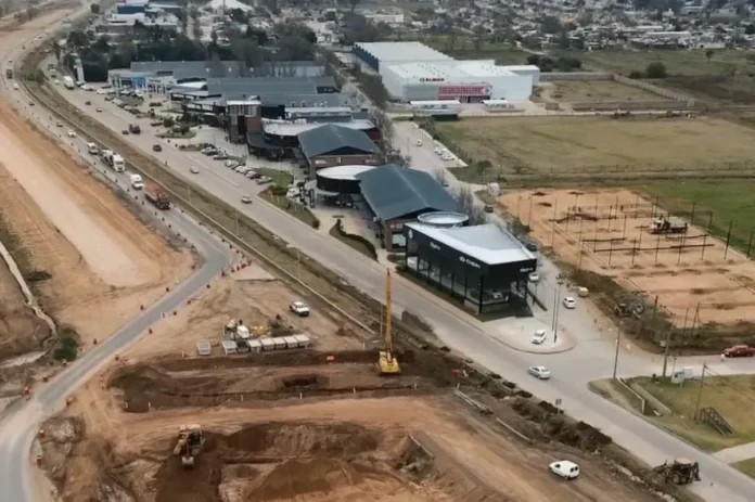 Obras - Circunvalación - Cruce Perón